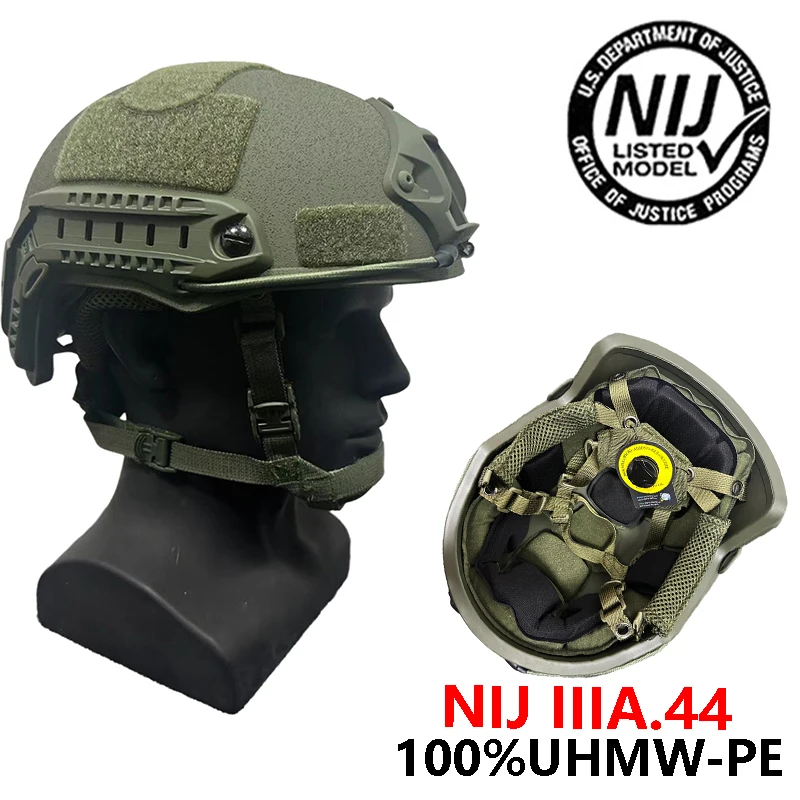 Тактический противоударный шлем высококачественный NIJ IIIA быстрая подвеска Венди
