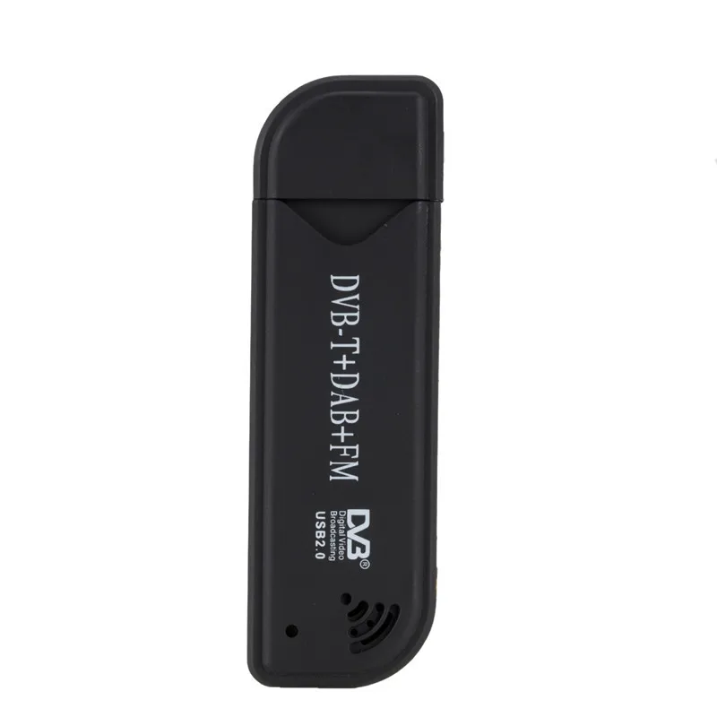 Цифровая ТВ-палка USB 2.0 DVB-T DAB FM Антенна Ресивер Мини SDR Видео-донгл для проигрывания телевизора в домашней обстановке.