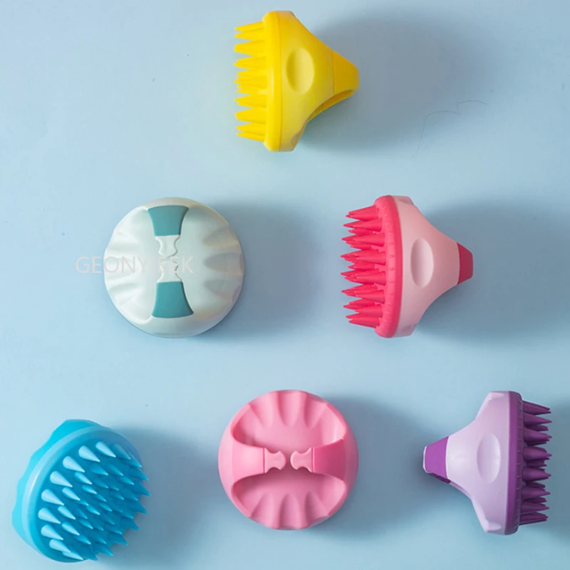 

Силиконовая расческа для мытья волос и тела