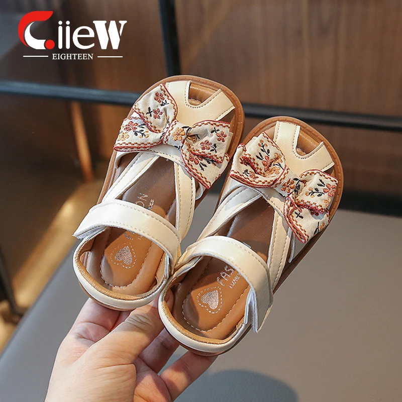 

Size 22-31 Sandals for Children Pretty Bow Tie Children Sandal Children's Flats Comfortable Children's Shoes sandalias infantil