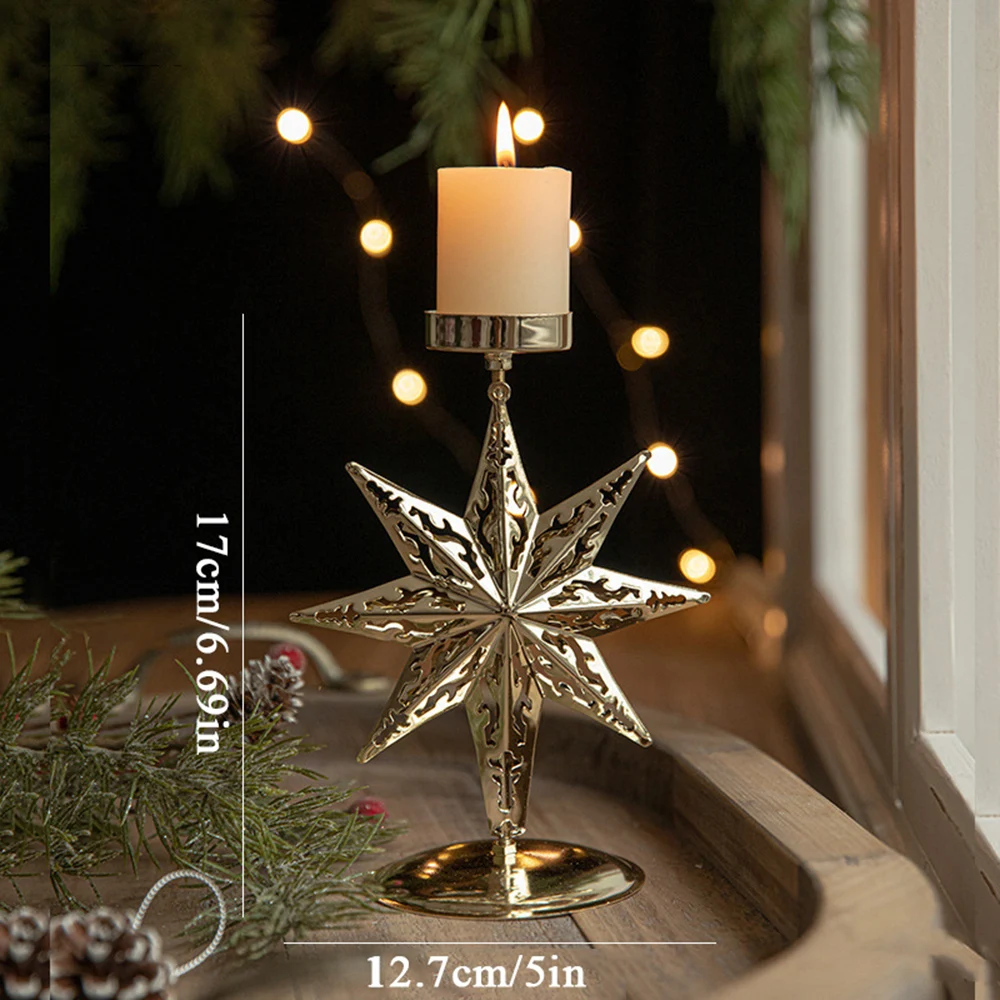 

Рождественский подсвечник из кованого железа