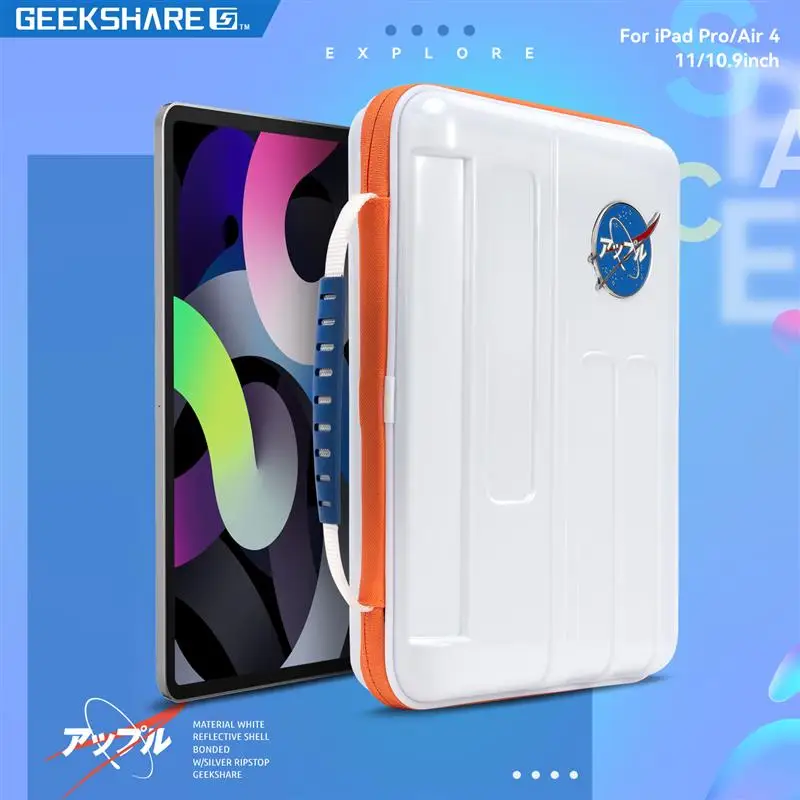 Сумка для хранения GeekShare iPad Pro Белый защитный чехол с глубоким пространством 11