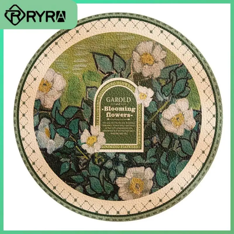 

Diameter 16cm Coaster Anti-scald Strong Adsorption Household Bowl Tea Mat Dining Table Explosive Table Decoration Diatom Mud