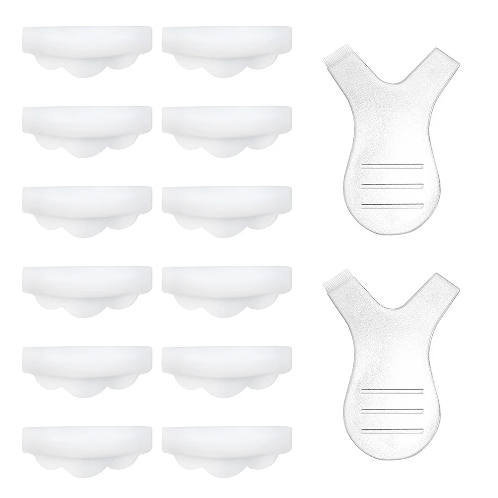 Eyelash Lash Tool Pads Lift Brush Perm Silicone Curler Makeupseparator Applicator Shape Pad Heated Perming Extension Utensil
