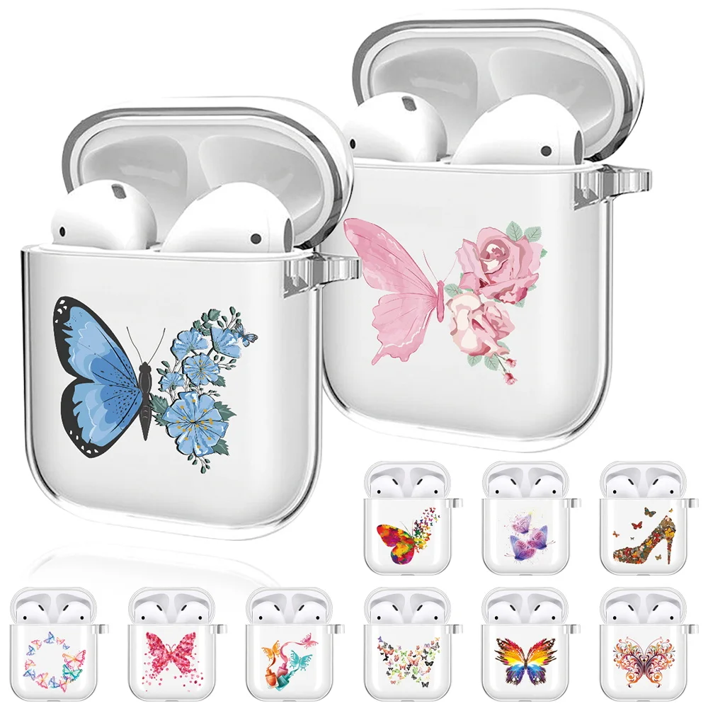 

Silicone Cover for Apple AirPods 1/2 Gen Earphone Protective Case Wireless Charging Box Bags for Air Pods 1st/2nd Cover