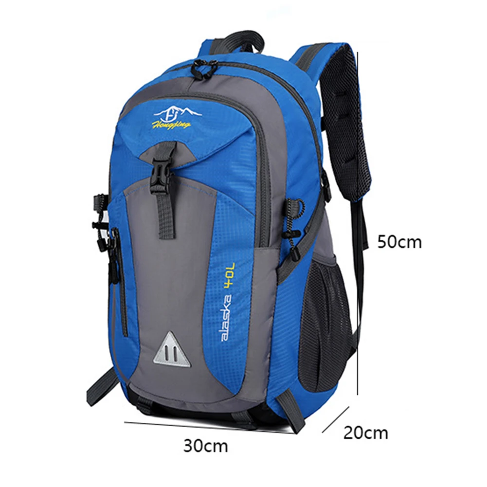 40L Quality Nylon Waterproof Travel Backpacks Men Climbing Travel Bags Hiking Backpack Outdoor Sport Camping Bag Women Backpack