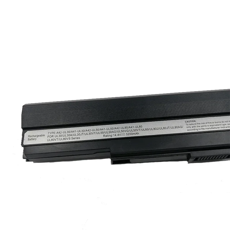 Фото Аккумулятор 9600 мАч для Asus U53F U53J U53JC U52F U43F U43J U43JC U33JC U33J UL80Vt UL50Vt UL30 UL50 UL80 A42-UL30 A42-UL50 №4