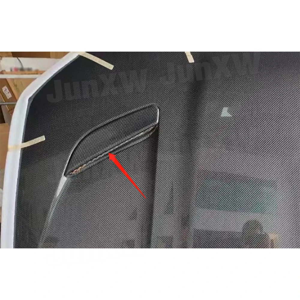 Передняя Крышка вентиляционного отверстия капота двигателя из углеродного