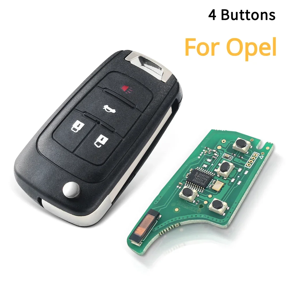 

KEYYOU дистанционный ключ от машины 315 МГц/433 МГц ID46 для Chevrolet для Opel Vauxhall Astra J Corsa E Insignia Zafira C 2009-2015