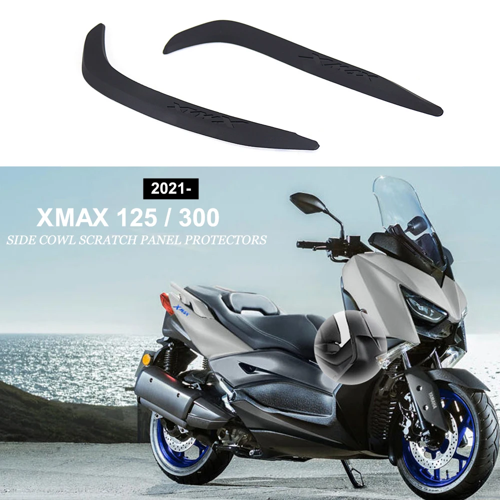 

For YAMAHA XMAX125 XMAX300 XMAX 125 X-MAX 300 2021 Motorcycle Side Cowl Scratch Panel Protectors Scratch Protection