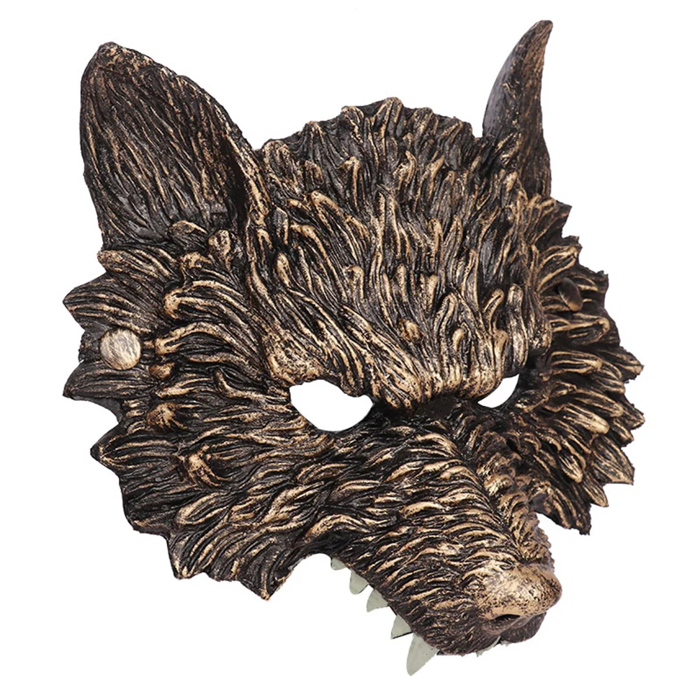 Маски для косплея маскарад мужчин костюм волка и лисы на Хэллоуин декоративное