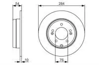 

0986479 A45 interior rear brake disc mirror SONATA V vti/vti/SONATA VI