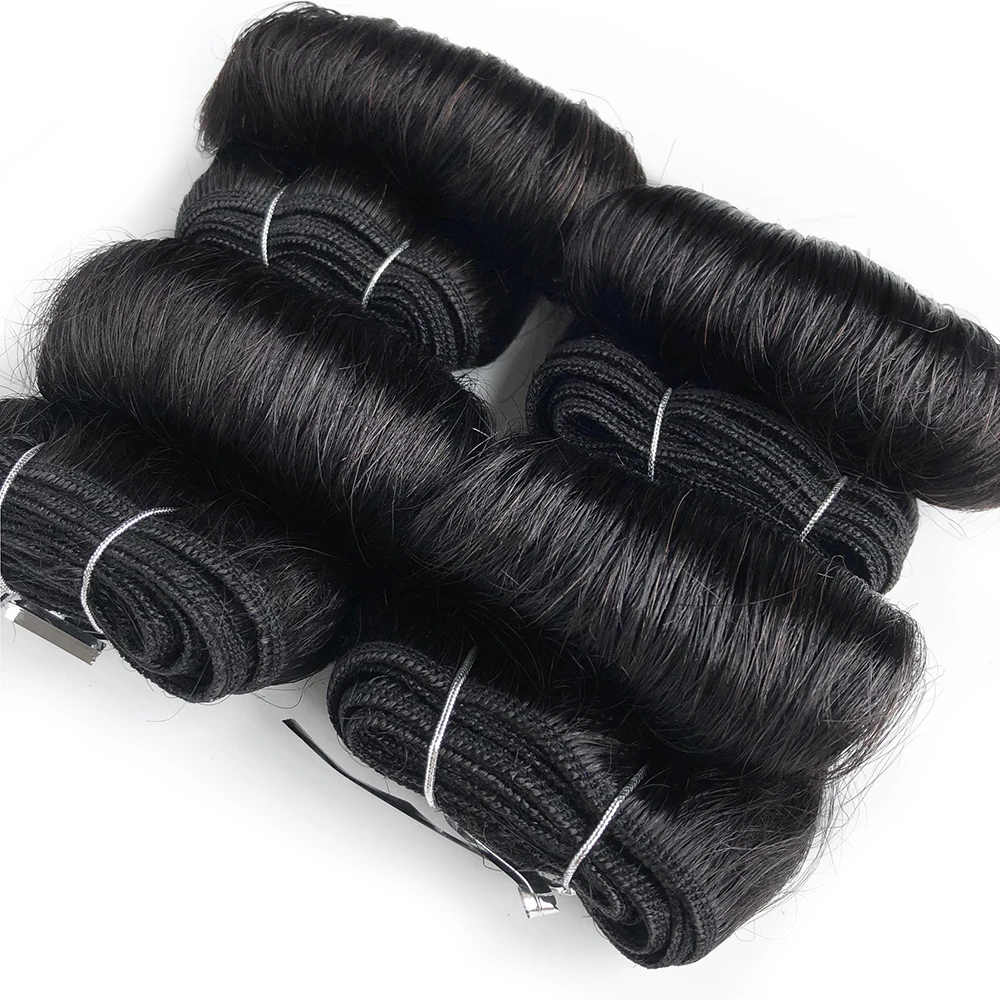 DAYFLY Бразильские волосы Предварительно окрашенные Плетение Натуральные темные