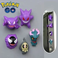 3d pokemon q version magnetic sticker refrigerator stickers anime figure gengar model decorate collection childrens toy gifts