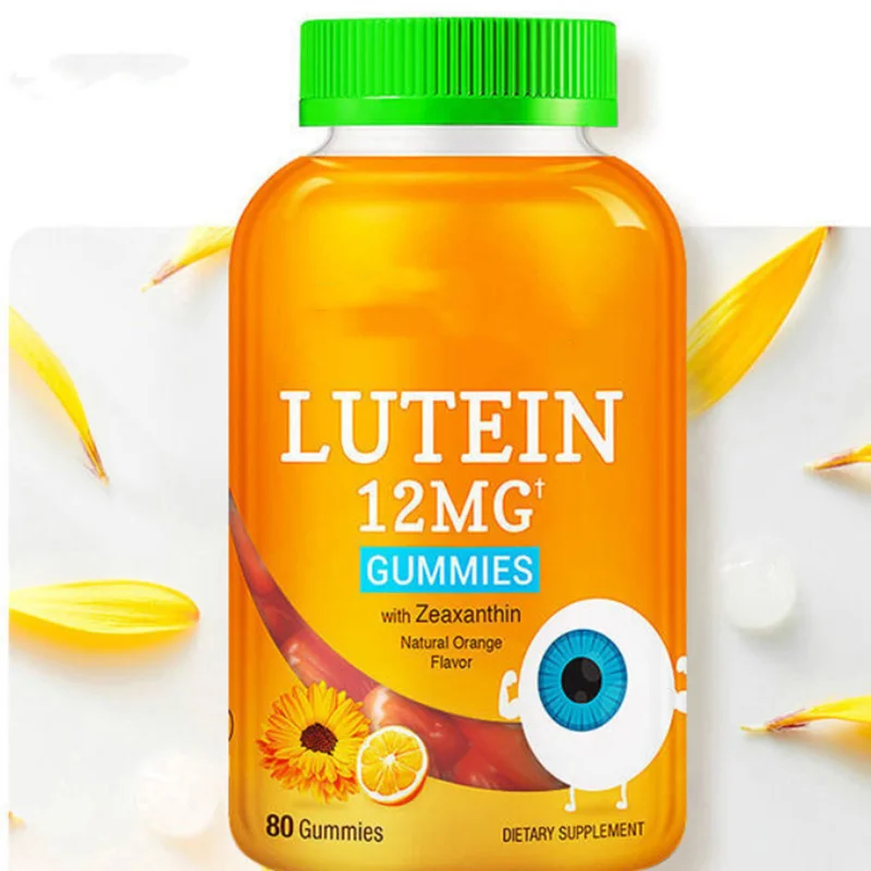 

Lutein protects eyes, relieves eye fatigue and dryness, and improves eyesight 12mg*80 caps / bottle
