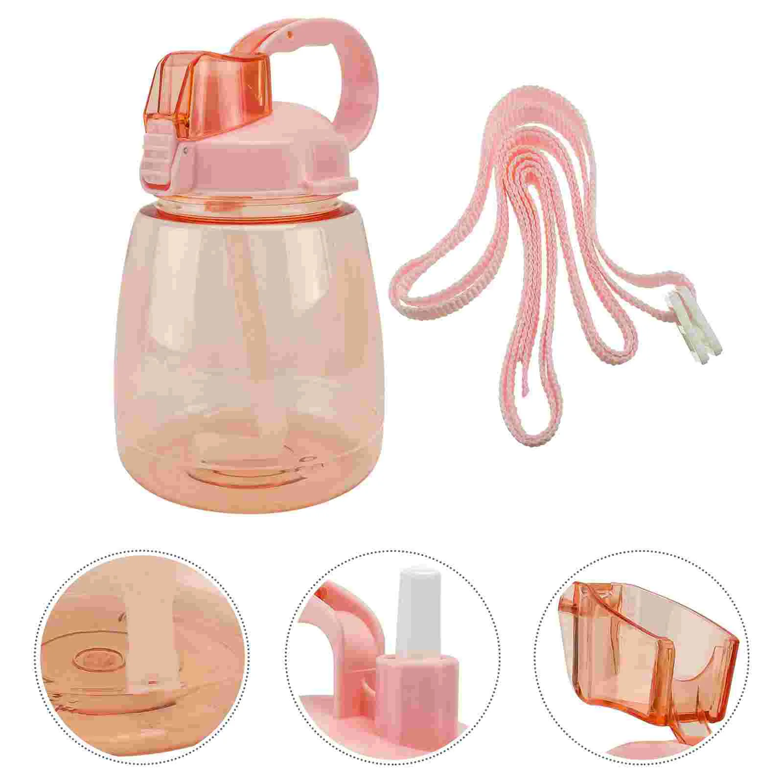 

1pc Straw Water Cup Large Capacity Cup Water Bottle for Home School Outdoor Office