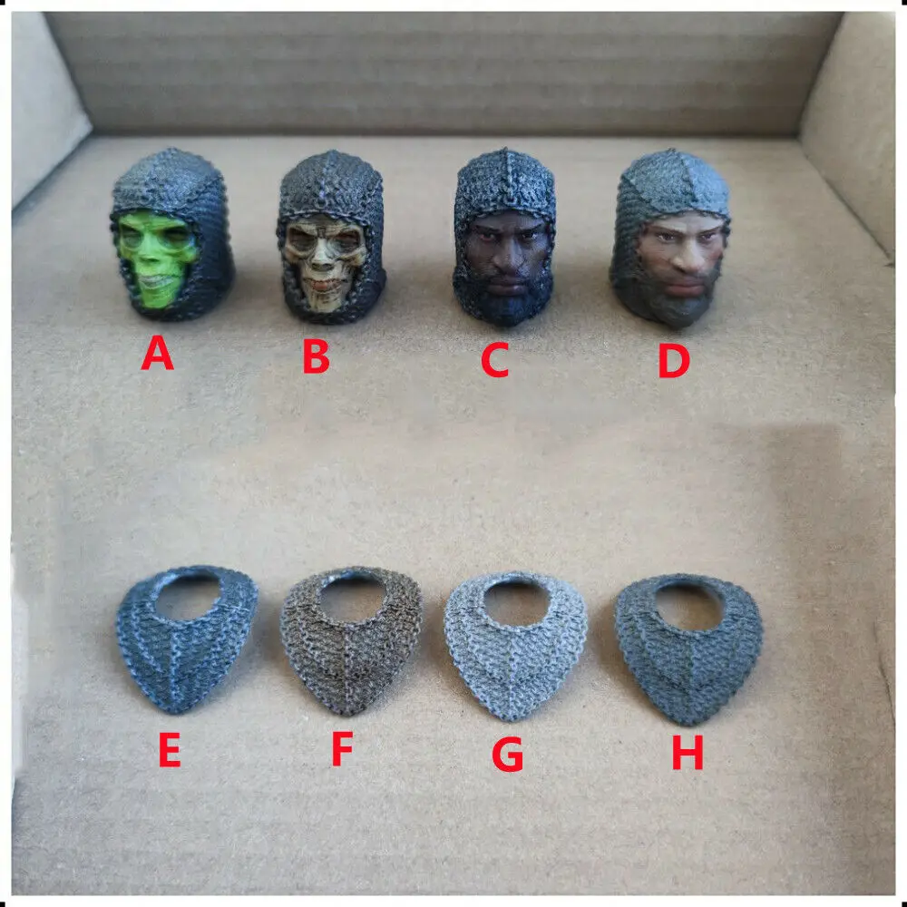 

Four Horsemen Accessories Chainmail Soldier Head Chainmail Neck-bib Toys