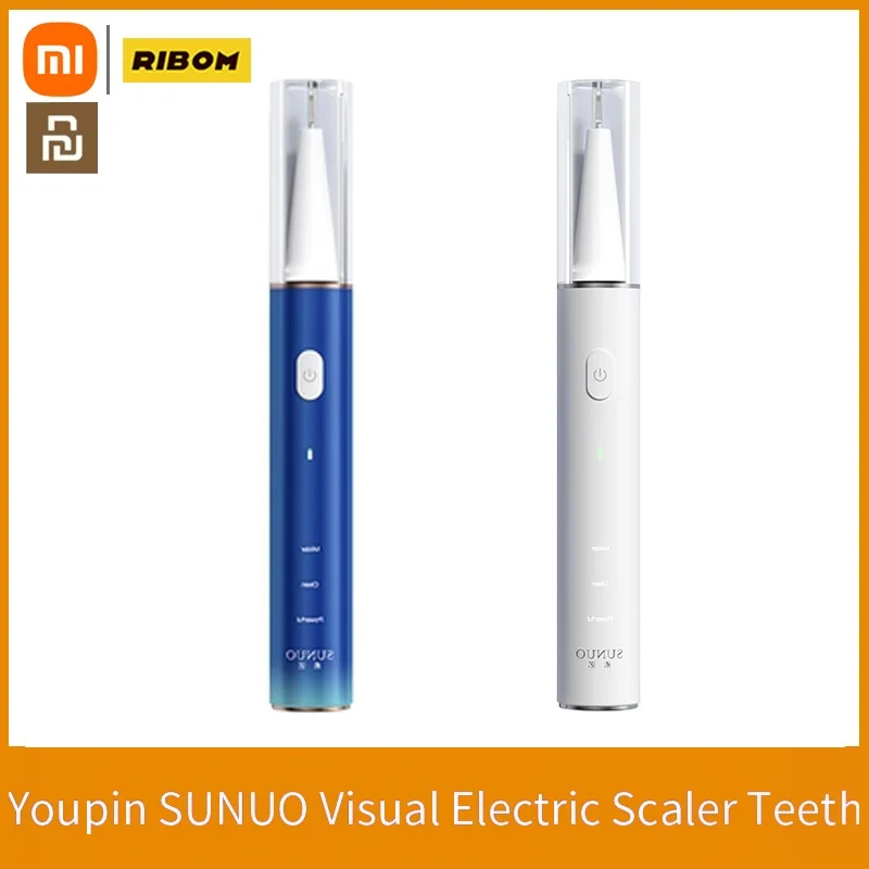 

New SUNUO Visual Electric Scaler Teeth Ultrasonic Dental Whitener Calculus Tartar Remover Smart App 500W Endoscope Cleaner Tooth