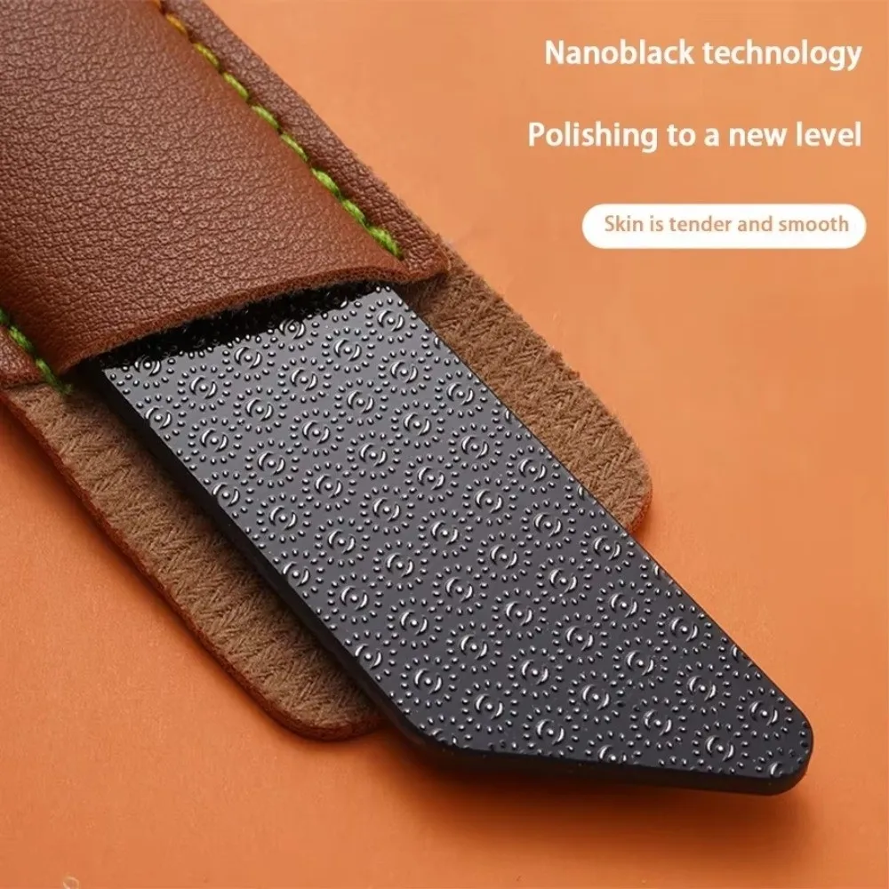 Пилка для удаления омертвевшей кожи Nano Skin Grinding File Strip с ручкой-чехлом для удаления мозолей и омертвевшей кожи на руках, для отшелушивания (art.: 3920dc6ab76d3) - 3920dc6ab76d3