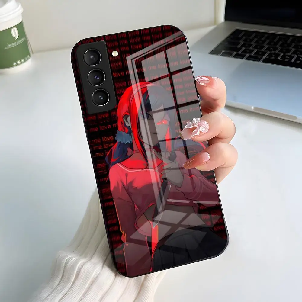 Фото Чехол для телефона Game M-MiSide Mita для Samsung A56 A36 A26 A16 A15 A25 A35 A55 A14 A34 A24 A54, стеклянный чехол №4