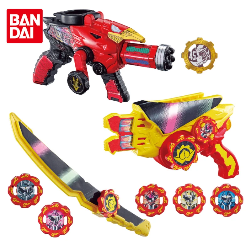 

BANDAI Genuine Candy Toy MINIPLA AVATARO SENTAI DONBROTHERS Shock Gun Gears Sunglasses Sword Anime Action Figures Kids Gifts