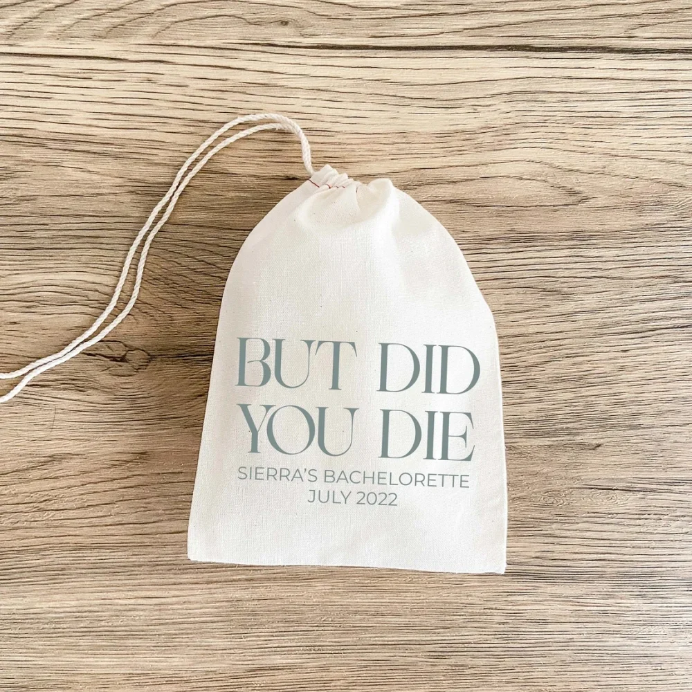 20 Bout Did You Die-Бальчишник-Свадебная сумка-Подарок для девичника-Набор