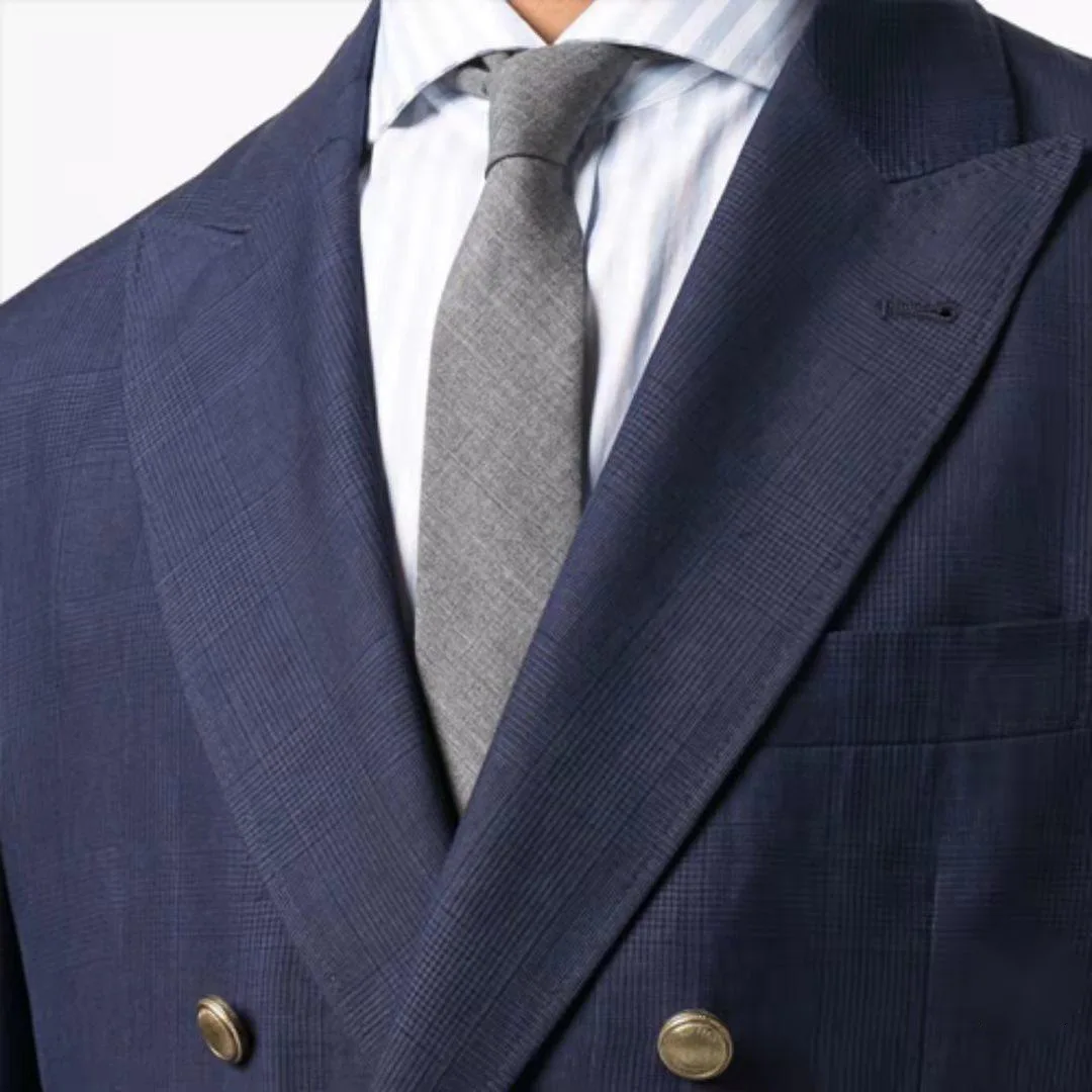 E1373-Men's Suit Four Seasons Casual Business Loose Coat