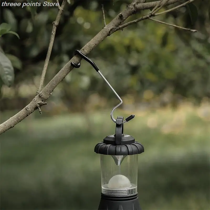 

Уличная компактная многофункциональная газовая фонарь из нержавеющей стали, утолщенная подставка для кемпинга, двусторонняя универсальна...