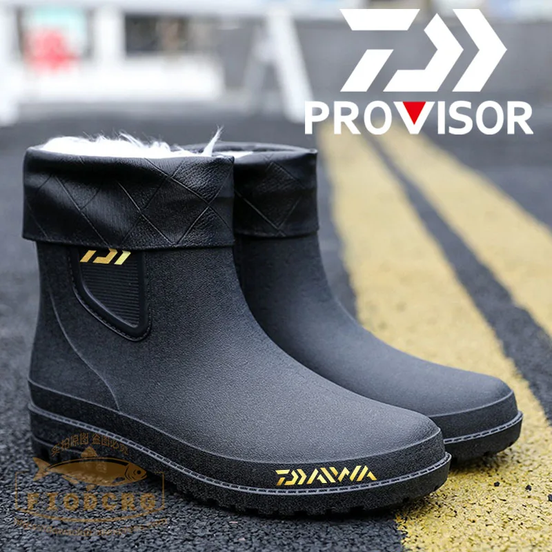 

2022 new fishing shoes waterproof non-slip winter warm fishing boots non-slip outdoor shoes fishing warm fishing water shoes
