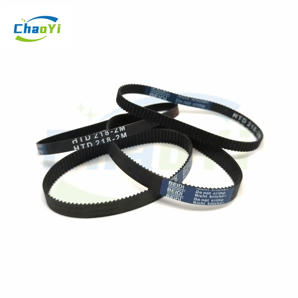 HTD 2M Rubber Timing Belt Length 118 120 126 130 136 142 158mm Width 4-15mm Drive Toothed 2M-120 Vacuum Cleaner 2M-142