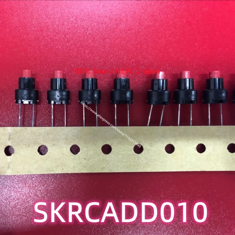 

10 шт./лот SKRCADD010 Япония импортная Водонепроницаемая пыль 2 фута круглый сенсорный переключатель кнопка для стиральной машины 9*13