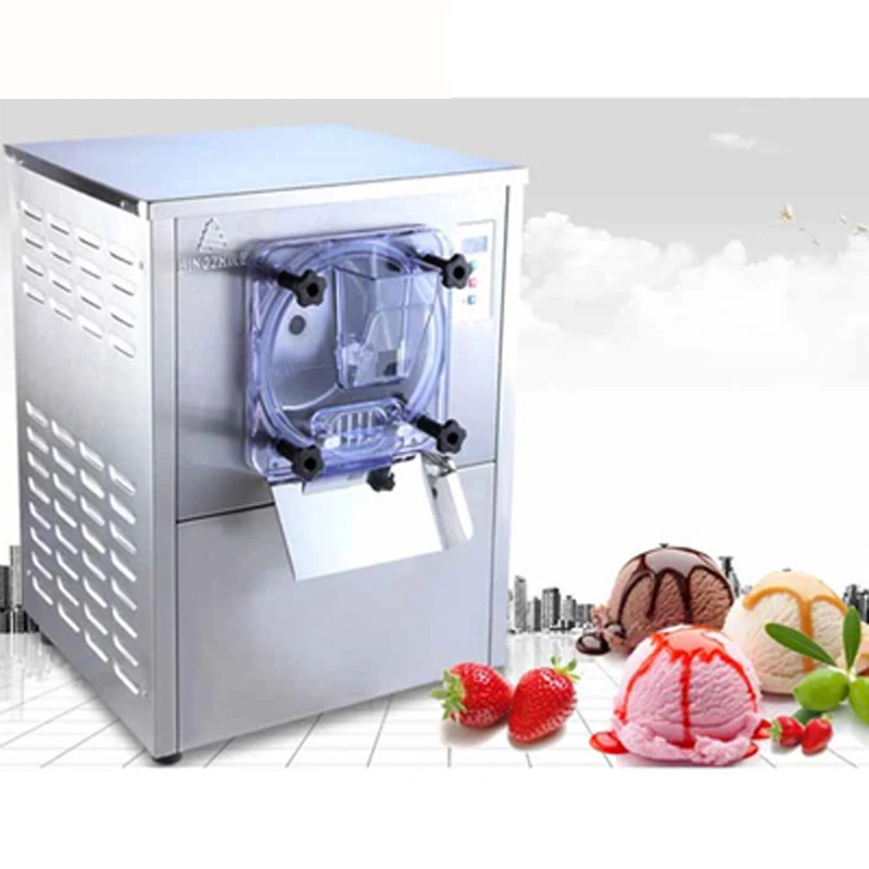 

Hard Ice Cream Maker 20L / H Commercial Single Flavor Countertop Sorbet Batch Freezer Gelato Equipment Vending Machine