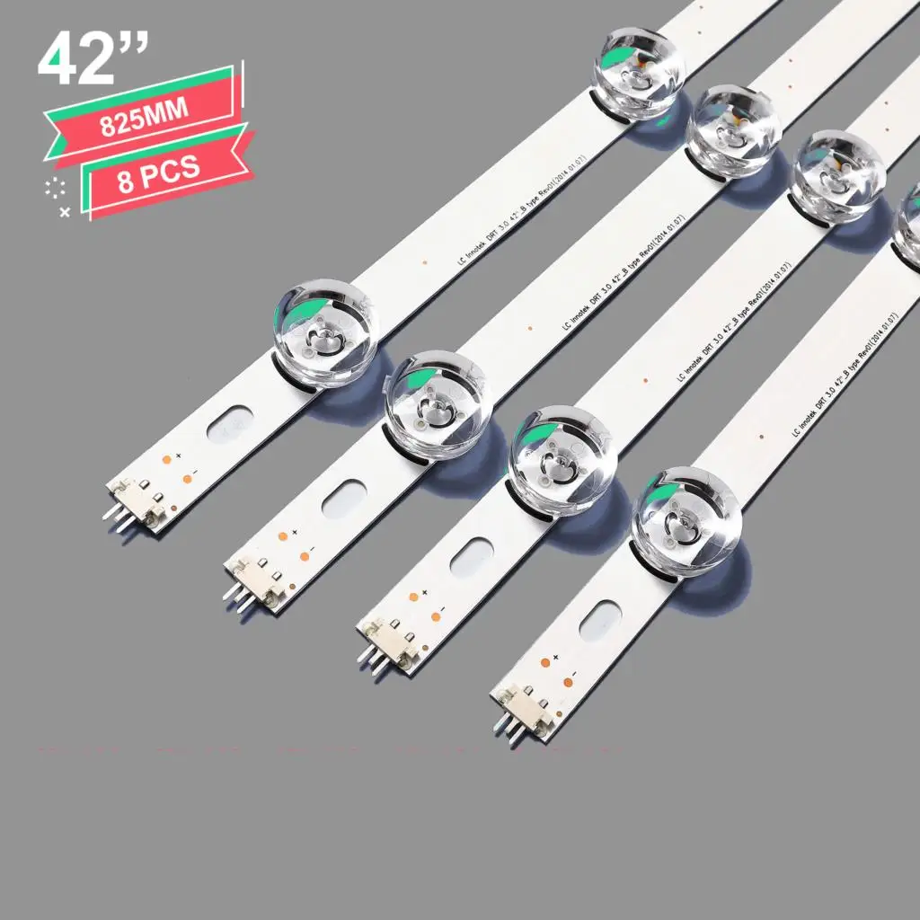 LED Strip for LIG 42LB5800 42LB5700 42LF5610 42LB550V innotek DRT 3.0 42 A/B 6916L-1709B 6916L-1710B 1709A 1710A
