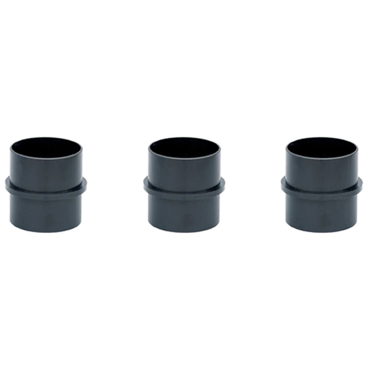 

6X 75mm Car Heater Duct Joiner Pipe Air Parking Heater Hose Line Connector for Webasto Eberspacher(Long 79mm)