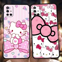 hello kitty luxury phone case for oneplus nord n100 n10 10 7 8 9 9r 7t 8t n200 2 ce 9rt z pro 5g silicone cover shell fundas bag