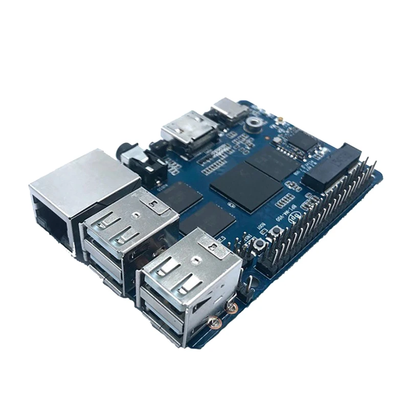 Новинка-для бананов Pi BPI-M4 1 ГБ/2 ГБ DDR4 RAM Realtek RTD1395 A53 четырехъядерная 64-битная