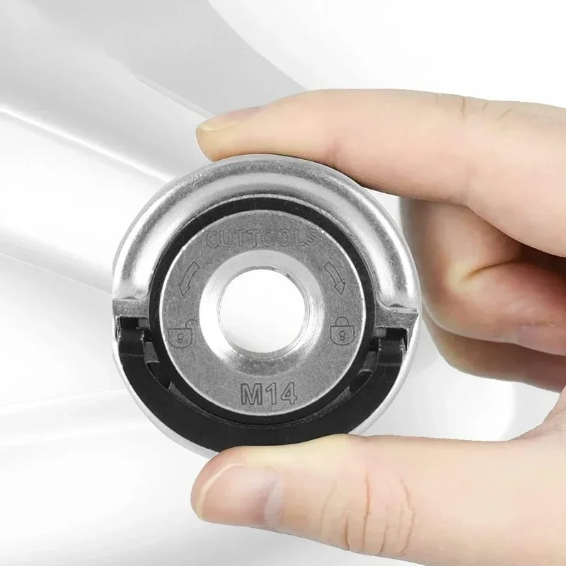 Быстросъемная Гайка M14 5 Шт. Для Угловой Шлифовальной Машины Съемная Стопорная