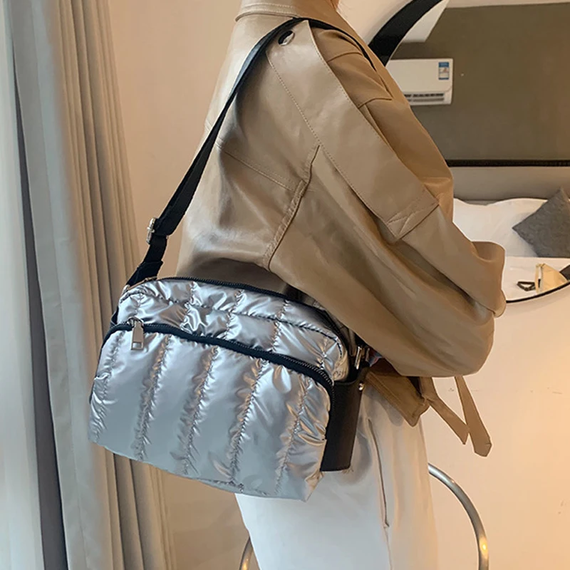 

Designer Luxury Bags For Women 2023 Fashion Down Water Proof Simple And Versatile Casual Shoulder Bags Crossbody Free Shipping