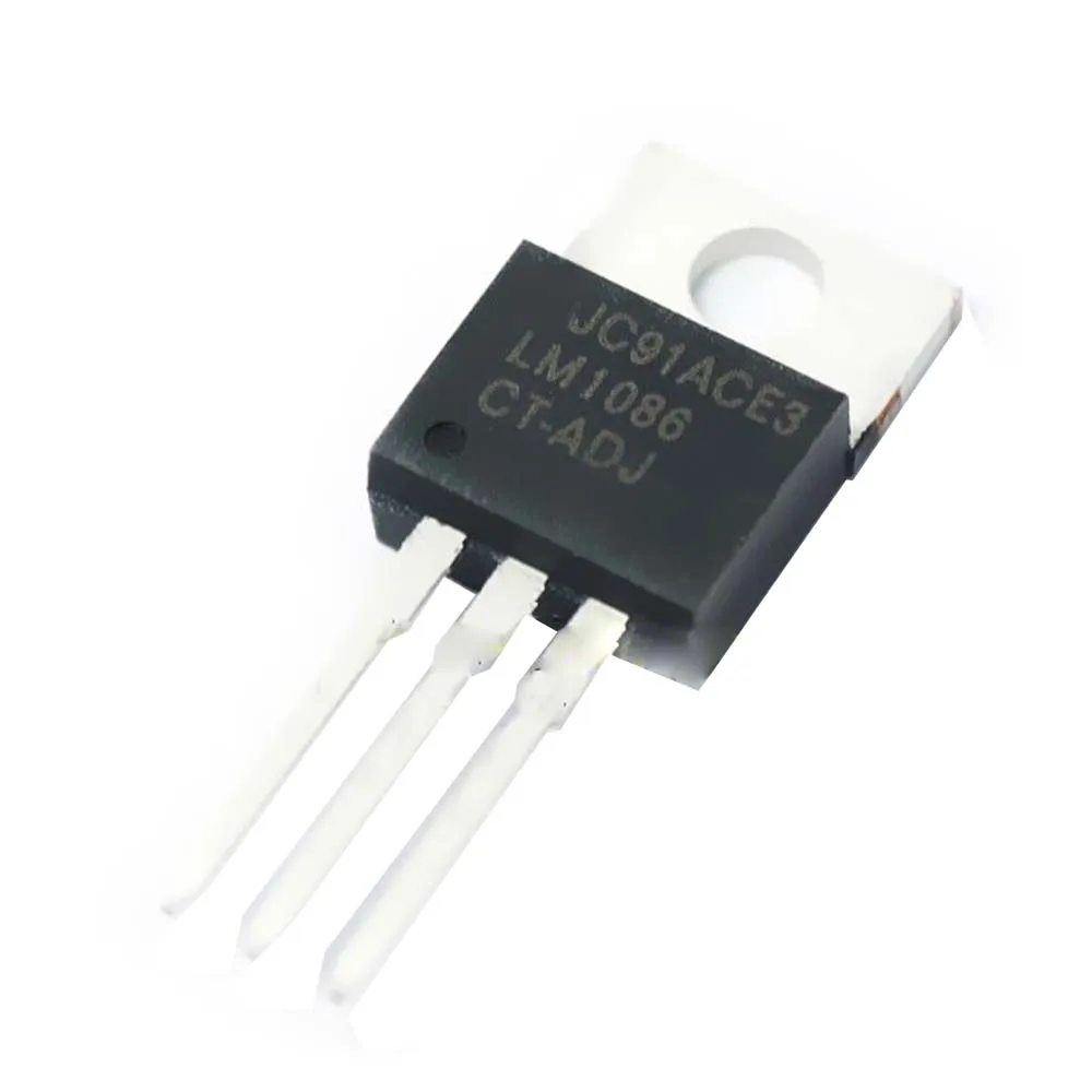 

5 шт. LM1086CT-ADJ TO-220 LM1086 CT-ADJ Транзисторные Положительные регуляторы