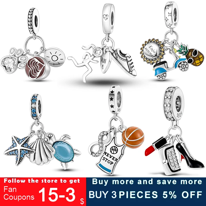 Лидер продаж подвески шарики бусины в виде любящего сердца подходят для