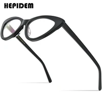 hepidem acetate glasses women 2022 new cat eye cateye eyeglasses frame optical prescription spectacles myopia eyewear 9104
