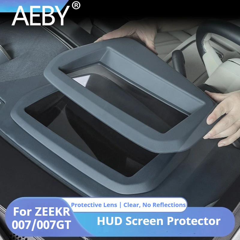 Фото AEBY для ZEEKR 007/007GT 2024 2025 автомобильная защитная пленка для дисплея HUD, антибликовая, против царапин, пылезащитная защитная пленка для экрана №1