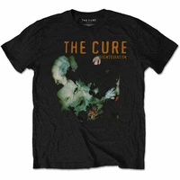 official the cure t shirt disintegration black mens classic rock band tee new