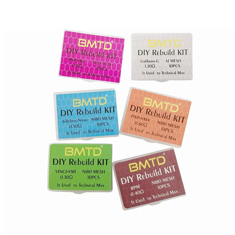 

Набор для Восстановления Спирали VM1 Ом, запасная катушка для стандартного Мода Drag X Pod Kit RPM Ni80 Mesh