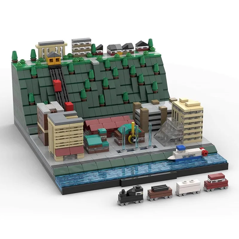 1193 шт. Детский конструктор Pittsburgh Skyline