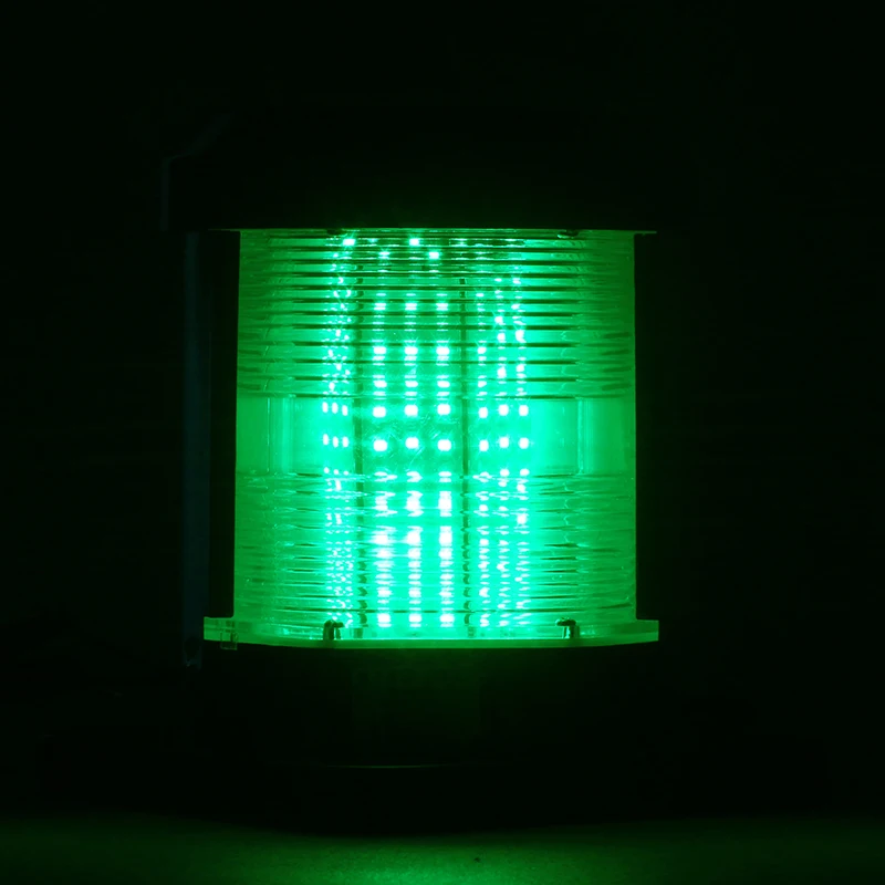 Фото Морской круглый светильник, порт, свет, классная доска, 12 В/24 В постоянного тока, свет CXH4-2P, морской сигнал, парусный спорт №3