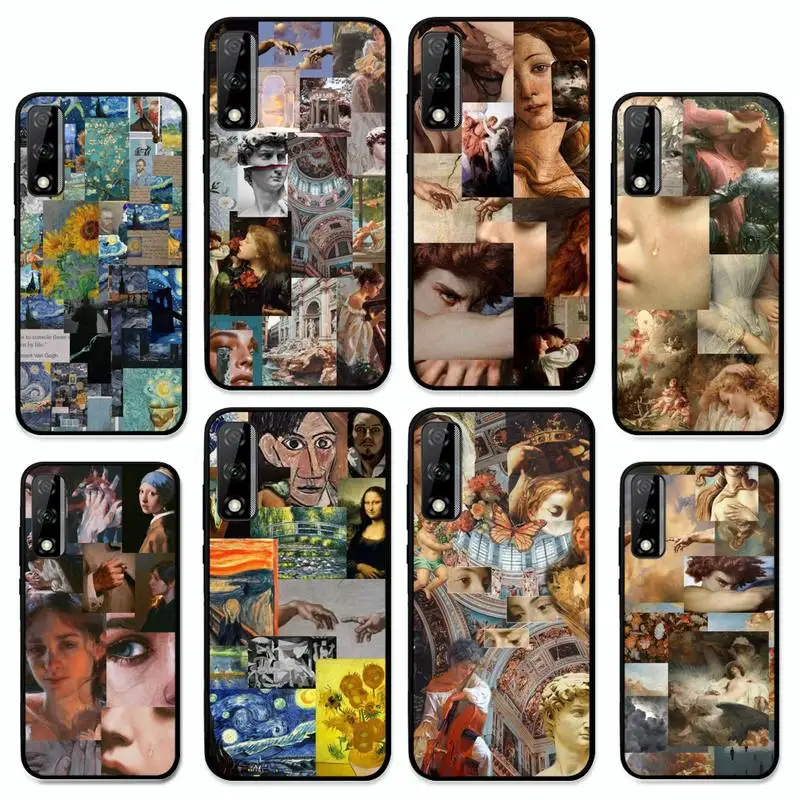 

Renaissance art Painting Phone Case for Huawei Y 6 9 7 5 8s prime 2019 2018 enjoy 7 plus