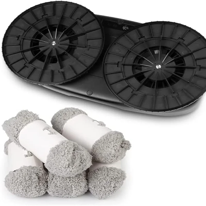 

10Pcs Window Cleaner Robot Replacement Cleaning Pads for Xiaomi Mijia HUTT DDC55 DDC51 Mop Cloth Cloths