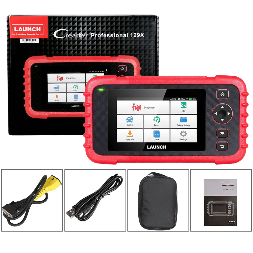 For LAUNCH Creader CRP129X Car Diagnostic Tool for Engine/Transmission/ABS/SRS Advanced Version of CRP129 images - 6