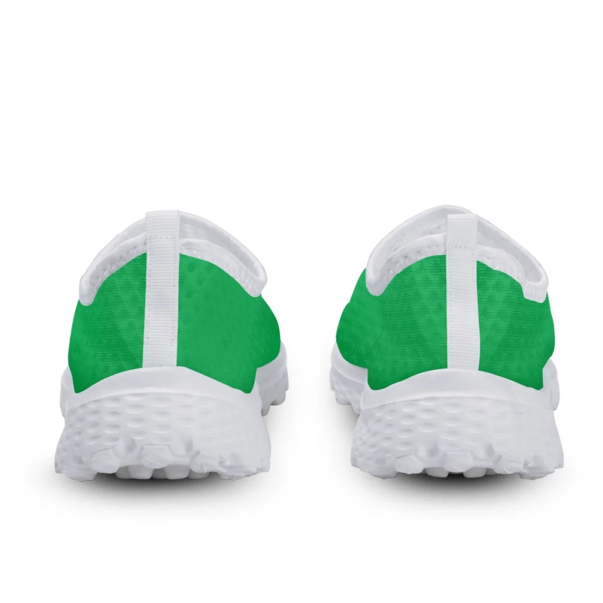 Nopersonality Kwajalein Flag Design Sneakers Fresh Green Summer New Arrivals Women's Footwear Breathable Mesh Flat Running Shoes